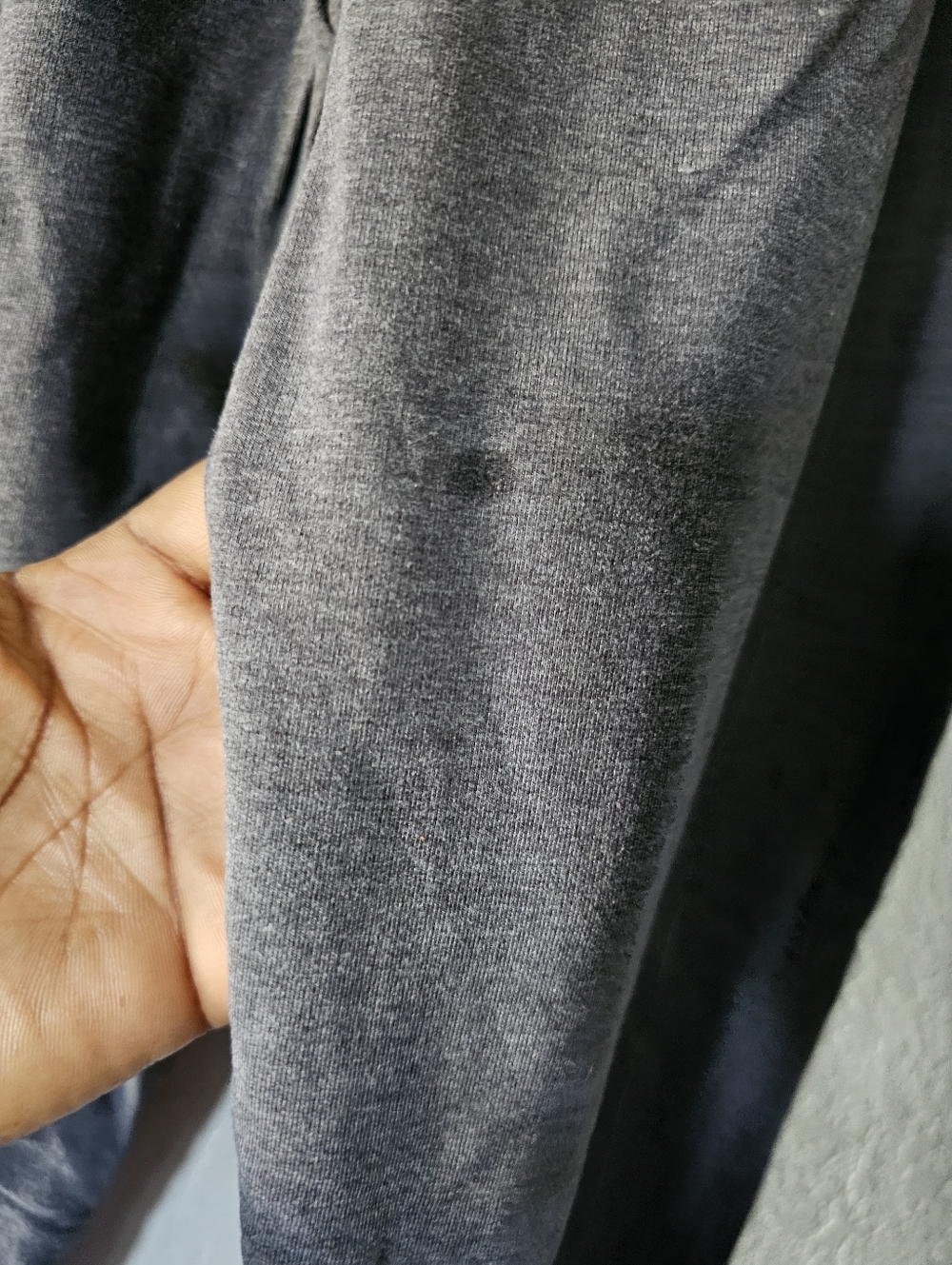 Garnet Hill Heather Charcoal Lounge Pants - Picture 5 of 8